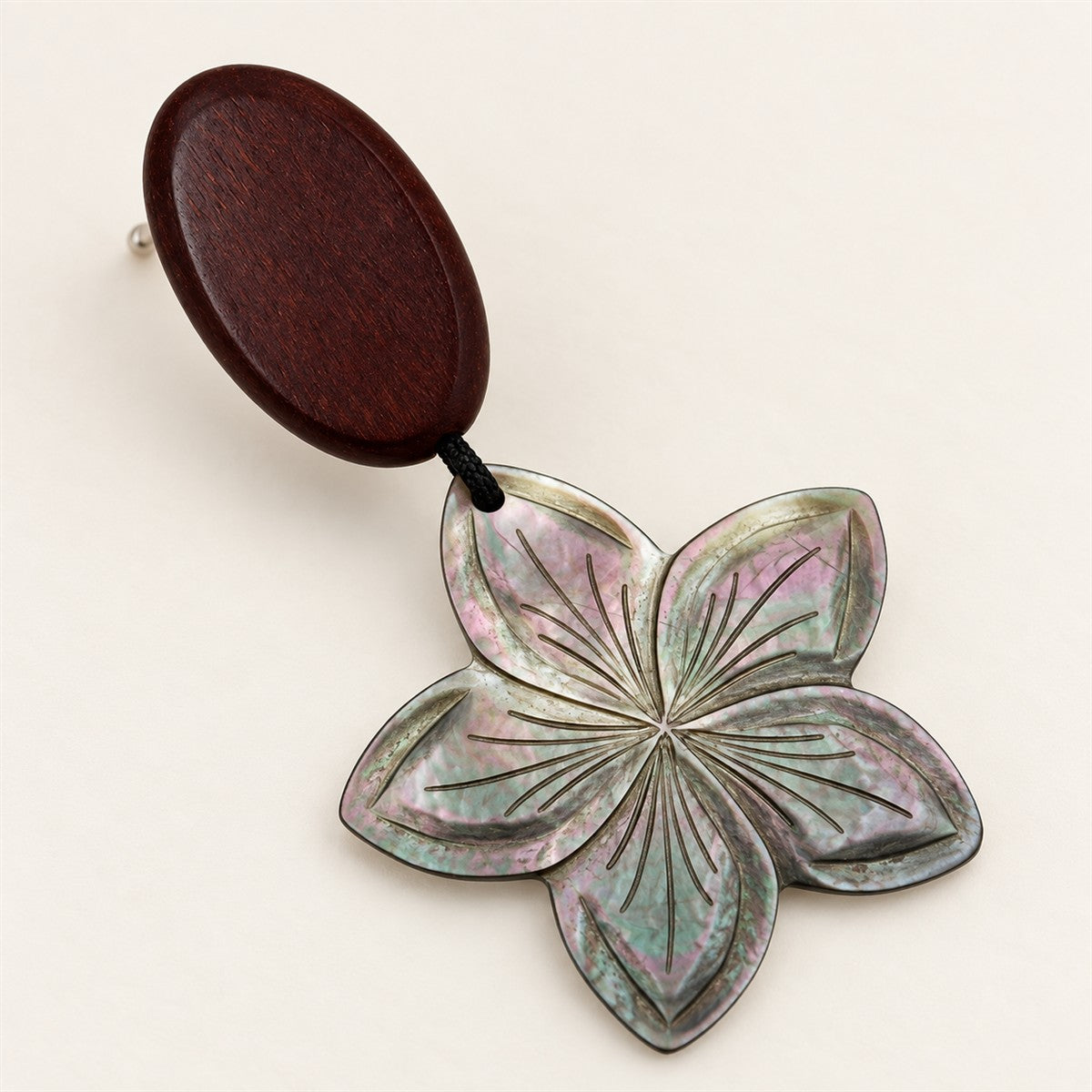 Sandalwood Blossom Earrings