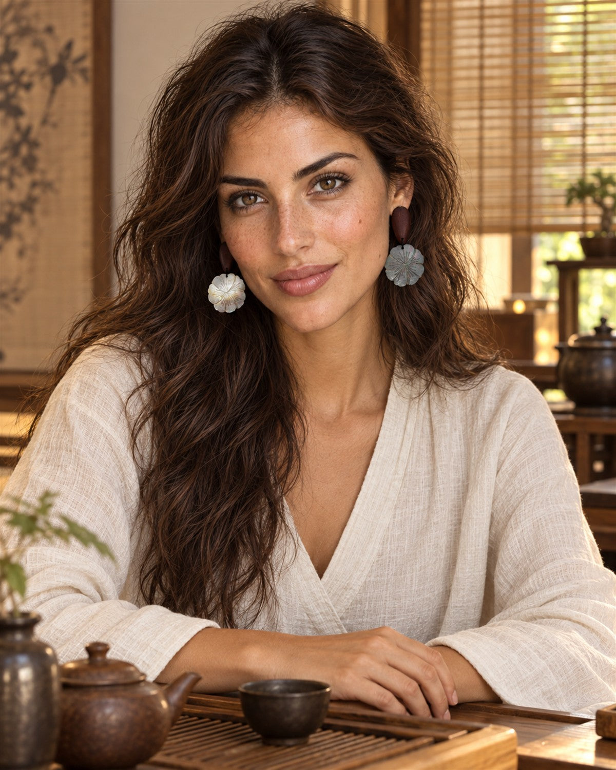 Dewdrop Blossom Earrings